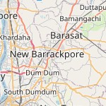 Map for location: Madhayam Gram, India