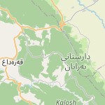 Map for location: Dukan 2, Iraq