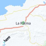 Map for location: La Palma, Cuba
