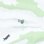 Map for location: Doh, Romania