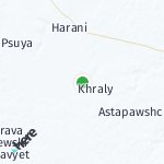 Map for location: Sho, Belarus