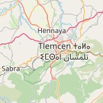 Map for location: Mansoura, Algeria