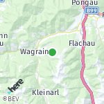 Map for location: Wagrain, Austria