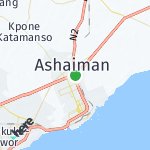 Map for location: Tema, Ghana