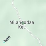 Map for location: Milangodaa, Indonesia