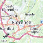 Map for location: Florence, Italy
