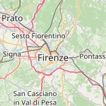 Map for location: Florence, Italy
