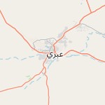 Map for location: Ibri, Oman