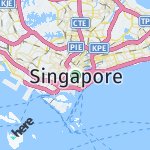 Map for location: Singapore, Singapore