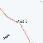 Map for location: Aweil, South Sudan