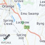 Map for location: Lucknow, Australia