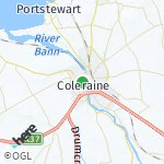 Map for location: Coleraine, United Kingdom