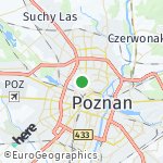 Map for location: Poznan, Poland