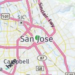 Map for location: San Jose, United States