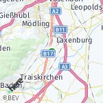 Map for location: Guntramsdorf, Austria