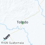 Map for location: Toledo, Belize