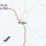 Map for location: Meru, Kenya