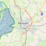 Map for location: Husum, Germany