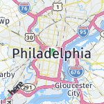 Map for location: Philadelphia, United States