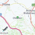 Map for location: Chinnor, United Kingdom