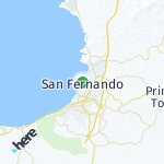 Map for location: San Fernando, Trinidad And Tobago