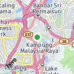 Map for location: Desa Petaling, Malaysia