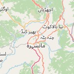Map for location: Mansehra, Pakistan