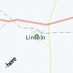 Map for location: Lincoln, Argentina