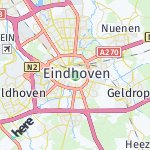 Map for location: Eindhoven, Netherlands