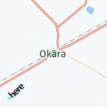 Map for location: Okara, Pakistan