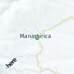 Map for location: Manastirica, Serbia