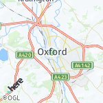 Map for location: Oxford, United Kingdom