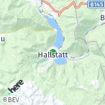 Map for location: Hallstatt, Austria