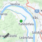 Map for location: Tahitótfalu, Hungary