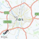 Map for location: York, United Kingdom