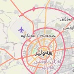 Map for location: Ainkawa, Iraq