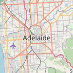Map for location: Adelaide, Australia