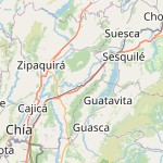 Map for location: Amsterdam, Colombia