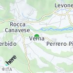 Map for location: Verna, Italy