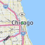 Map for location: Chicago, United States