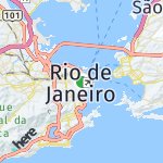 Map for location: Rio de Janeiro, Brazil
