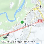 Map for location: Krasta Rajons, Latvia