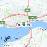 Map for location: Dundee, United Kingdom