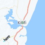 Map for location: Kilifi, Kenya