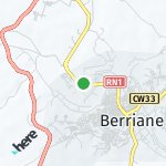 Map for location: Berriane, Algeria