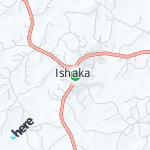 Map for location: Ishaka, Uganda