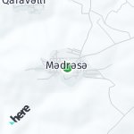 Map for location: Madrasa, Azerbaijan