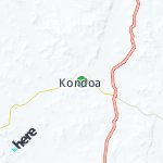 Map for location: Kondoa, Tanzania