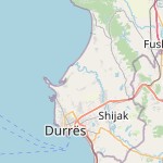 Map for location: Katund I Ri, Albania