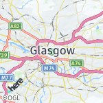 Map for location: Glasgow, United Kingdom